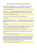 Package Deal-&semi;&semi;CSE 230  Exams with CORRECT Answers 