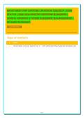 NR 667 WEEK 4 FNP CAPSTONE CEA REVIEW 2026&sol;2027 &vert; EXAM &NewLine;STYLE V1 &vert; HIGH-YIELD PRACTICE QUESTIONS & ANSWERS &vert; &NewLine;CLINICAL SCENARIOS &vert; PATIENT ASSESSMENT & MANAGEMENT &vert; &NewLine;DETAILED RATIONALES
