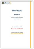 GH-600 Certification Exam &ndash; Practice Questions and Answers