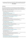 ServSafe Manager Exam 2026&sol;2027 &ndash; Food Safety & Public Health Comprehensive Assessment &vert; 200 Practice Questions with Verified Answers