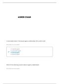 ASREB CH&period; 11 QUESTIONS AND VERIFIED ANSWERS