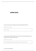 ASREB ARIZONA SPECIFIC B1-B3 &lpar;GREEN PACKET&rpar; QUESTIONS AND VERIFIED ANSWERS