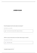 CHAPTER 12 ASREB REVIEW QUESTIONS AND VERIFIED ANSWERS