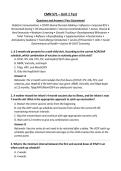 CMN 571 &ndash; Unit 1 Test Questions and Answers&vert; Pass Guaranteed&vert; 2027 Updated