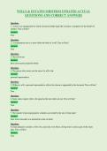 WILLS & ESTATES MIDTERM UPDATED ACTUAL&NewLine;QUESTIONS AND CORRECT ANSWERS