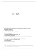 CADC STUDY GUIDE CHAPTER 5 QUESTIONS AND VERIFIED ANSWERS
