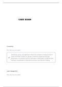CADC 1 COUNSELING QUESTIONS AND VERIFIED ANSWERS