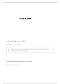 CADC 2 GETTING READY QUESTIONS AND VERIFIED ANSWERS