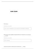 CADC PRACTICE EXAM 1 QUESTIONS AND VERIFIED ANSWERS