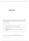 ORIENTATION CADC III QUESTIONS AND VERIFIED ANSWERS