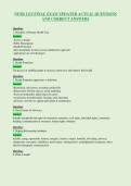 NURS 1112 FINAL EXAM UPDATED ACTUAL QUESTIONS&NewLine;AND CORRECT ANSWERS
