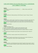 CHYS 2P35 TERM 3 EXAM UPDATED ACTUAL QUESTIONS&NewLine;AND CORRECT ANSWERS