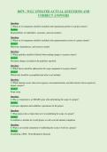 D079 - WGU UPDATED ACTUAL QUESTIONS AND&NewLine;CORRECT ANSWERS