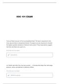 SOC 101 CHAPTER 1-4 TEST GUIDE QUESTIONS AND VERIFIED ANSWERS
