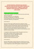 CERTIFIED RESIDENTIAL APPRAISER EXAM 2026&sol;2027 &vert; &NewLine;ACCURATE REAL EXAM QUESTIONS AND CORRECT ANSWERS WITH &NewLine;DETAILED RATIONALES EACH &vert; CURRENTLY TESTING AND FREQUENTLY TESTED QUESTIONS&vert; GUARANTEED PASS &vert;  LATEST UPDATE