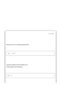 Final Review  Fitness Assessment & Exercise Prescription Questions with 100&percnt; correct answers