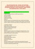 PRSA APR EXAM PREP 2026 &ndash; 300 REAL TEST QUESTIONS  & VERIFIED ANSWERS WITH DETAILED RATIONALES &vert; CURRENTLY TESTING AND FREQUENTLY TESTED QUESTIONS &vert; EXPERT VERIFIED FOR GUARANTEED PASS &vert; LATEST UPDATE 