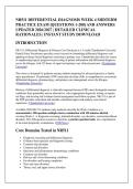 NR511 DIFFERENTIAL DIAGNOSIS WEEK 4 MIDTERM &NewLine;PRACTICE EXAM &lbrack;QUESTIONS 1-200&rsqb; AND ANSWERS &NewLine;UPDATED 2026&sol;2027 &vert; DETAILED CLINICAL &NewLine;RATIONALES &vert; INSTANT STUDY DOWNLOAD 
