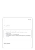 Summary for Advanced Fitness Assessment and Exercise Prescription 