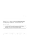 Exam 1 Fitness Assessment and Exercise Prescription