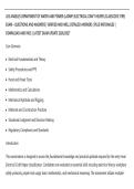 LOS ANGELES DEPARTMENT OF WATER AND POWER &lpar;LADWP&rpar; ELECTRICAL CRAFT HELPER &lpar;CLASSCODE 3799&rpar;&NewLine;EXAM &ndash; QUESTIONS AND ANSWERS &vert; VERIFIED AND WELL DETAILED ANSWERS &vert; PLUS RATIONALES &vert;&NewLine;DOWNLOAD AND PASS &vert; LATEST EXAM UPDATE 2026&sol;2027
