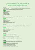 CCC MODULE 1 POST-TEST UPDATED ACTUAL&NewLine;QUESTIONS AND CORRECT ANSWERS