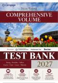 Test Bank for South-Western Federal Taxation 2027&colon; Comprehensive&comma; 50th Edition &lpar;Young&comma; Persellin&comma; Nellen&comma; Cuccia&comma; Maloney&comma; Lassar & Cripe&comma; 2026&rpar; &vert; All Chapters 1&ndash;28 Covered&NewLine;