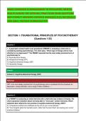 NR605 DIAGNOSIS & MANAGEMENT IN PSYCHIATRIC MENTAL &NewLine;HEALTH ACROSS THE LIFESPAN I PRACTICUM EXAM QUESTIONS &NewLine;AND CORRECT ANSWERS &lpar;VERIFIED ANSWERS&rpar; PLUS RATIONALES &NewLine;2026 Q&A &vert; INSTANT DOWNLOAD PDF