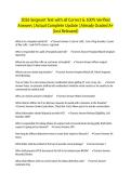2026 Sergeant Test with all Correct & 100&percnt; Verified Answers &vert;Actual Complete Update &vert;Already Graded A&plus; &lpar;Just Released&rpar;