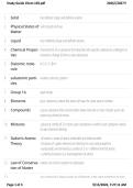 Study Guide CHEM 103 Exam Questions & Answers 2026&sol;2027
