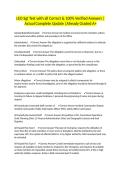 LEO Sgt Test with all Correct & 100&percnt; Verified Answers &vert;Actual Complete Update &vert;Already Graded A&plus;