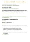 Carn Ap Questions with VERIFIED Answers &lpar;Guaranteed Success&rpar;