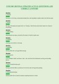 COM 100 URI FINAL UPDATED ACTUAL QUESTIONS AND&NewLine;CORRECT ANSWERS