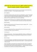 LASD SGT Test with all Correct & 100&percnt; Verified Answers &vert;Actual Complete Update &vert;Already Graded A&plus;