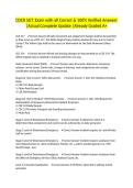 CDCR SGT&period; Exam with all Correct & 100&percnt; Verified Answers &vert;Actual Complete Update &vert;Already Graded A&plus;
