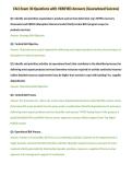 Cbci Exam 30 Questions with VERIFIED Answers &lpar;Guaranteed Success&rpar;