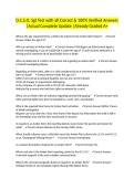 O&period;C&period;S&period;O&period; Sgt Test with all Correct & 100&percnt; Verified Answers &vert;Actual Complete Update &vert;Already Graded A&plus;