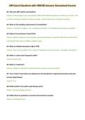 CBP Exam 8 Questions with VERIFIED Answers &lpar;Guaranteed Success&rpar;