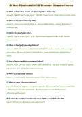 CBP Exam 8 Questions with VERIFIED Answers &lpar;Guaranteed Success&rpar;