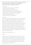 CDIP CLINICAL EXAM &ndash; QUESTIONS AND ANSWERS &vert; VERIFIED &NewLine;AND WELL DETAILED ANSWERS &vert; LATEST EXAM UPDATE &vert; 2026-2027