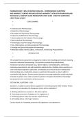 PHARMACOLOGY II BSN 315 REVIEW EXAM 300 &ndash; COMPREHENSIVE QUESTIONS &NewLine;AND ANSWERS &vert; VERIFIED AND WELLDETAILED ANSWERS &vert; DETAILED EXPLANATIONS AND &NewLine;RATIONALES &vert; COMPLETE EXAM PREPARATION STUDY GUIDE &vert; PRACTICE QUESTIONS &vert; &NewLine;LATEST EXAM UPDATEPHARMACOLOGY II