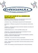 NC BLET 2027 EXAMS SET ALL ANSWERS AND QUESTIONS SET A&period;pdf