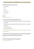 Ccbc BIO 110 Questions with VERIFIED Answers &lpar;Guaranteed Success&rpar;
