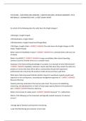 CLTD EXAM &ndash; QUESTIONS AND ANSWERS &vert; VERIFIED AND WELL DETAILED ANSWERS &vert; LATEST EXAM UPDATE &vert; 2026-2027