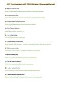 CCEP Exam Questions with VERIFIED Answers &lpar;Guaranteed Success&rpar;