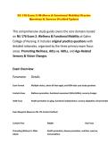NU 176 Exam 2 &lpar;Wellness & Functional Mobility&rpar; Practice Questions & Answers &lpar;Verified Update&rpar;&period;pdf