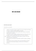 NR 328 WEEK 1 QUESTIONS AND VERIFIED ANSWERS