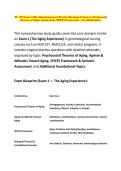 NU 176 Exam 1 &lpar;The Aging Experience&rpar; Practice Questions & Answers Psychosocial Theories of Aging&comma; Ageism & the SPICES Framework &mdash; &lpar;Verified&rpar; Update&period;pdf&NewLine;&NewLine;