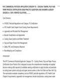 NYC COMMERCIAL PESTICIDE APPLICATOR CATEGORY 7G &ndash; COOLING TOWERS&comma; PULP AND&NewLine;PAPER PROCESS CERTIFICATION EXAM PRACTICE QUESTIONS AND ANSWERS ALREADY&NewLine;GRADED A&plus;&vert; 100&percnt; VERIFIED SOLUTIONS&hellip;&hellip;&hellip;&period;&period;&period;