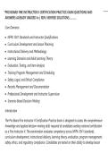 PRO BOARD FIRE INSTRUCTOR II CERTIFICATION PRACTICE EXAM QUESTIONS AND&NewLine;ANSWERS ALREADY GRADED A&plus;&vert; 100&percnt; VERIFIED SOLUTIONS&hellip;&hellip;&hellip;&period;&period;&period;